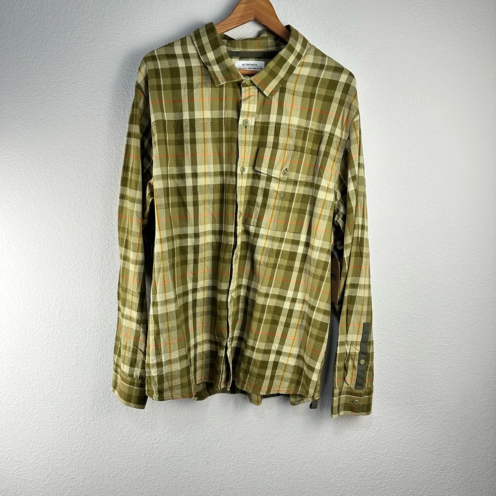 REI Northerwoods Flannel Shirt Sz XL‎